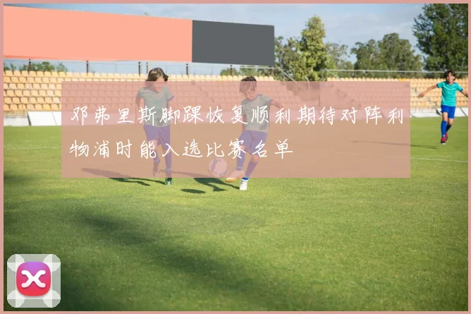 邓弗里斯脚踝恢复顺利期待对阵利物浦时能入选比赛名单
