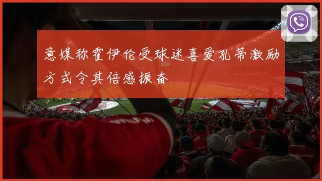 意媒称霍伊伦受球迷喜爱孔蒂激励方式令其倍感振奋