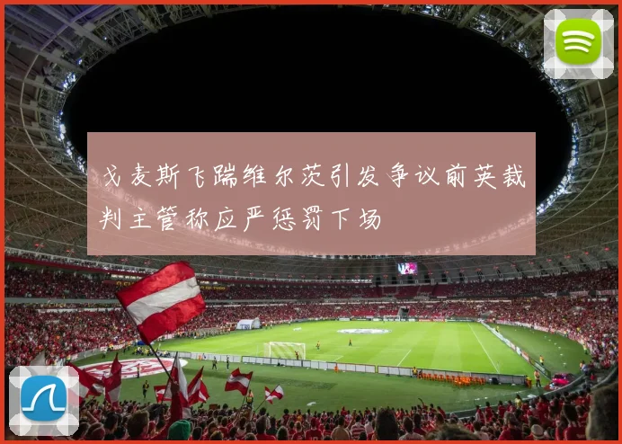 戈麦斯飞踹维尔茨引发争议前英裁判主管称应严惩罚下场